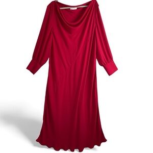 PARI PASSU Red Millie Bias Dress | Cocktail | Wedding | NWT! | 20